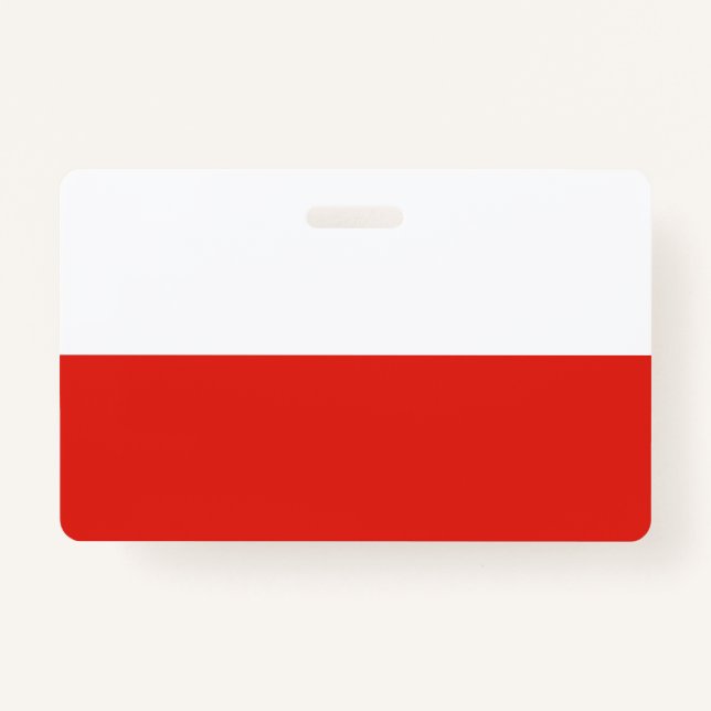 Poland flag badge (Front)