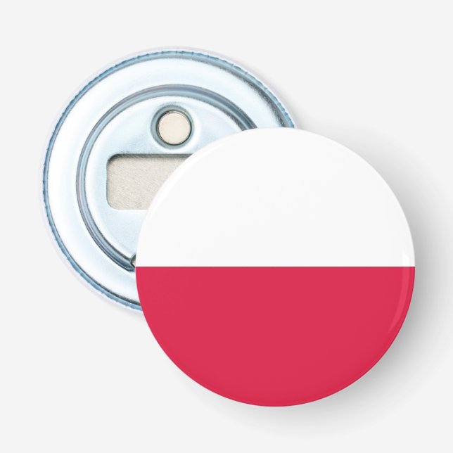 Poland Flag Bottle Opener (Front)