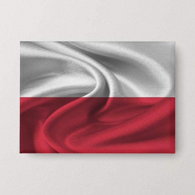 Poland Flag Button (Front)