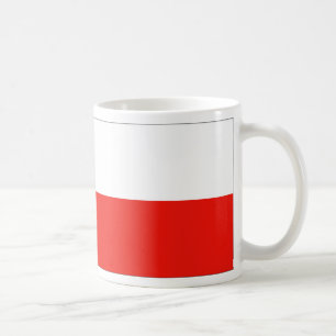 Poland flag coffee mug