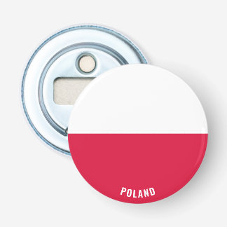 Poland Flag Delightful Patriotic Bottle Opener