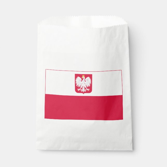 Poland Flag Favour Bag (Front)