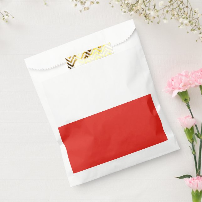Poland flag favour bag (Sealed)