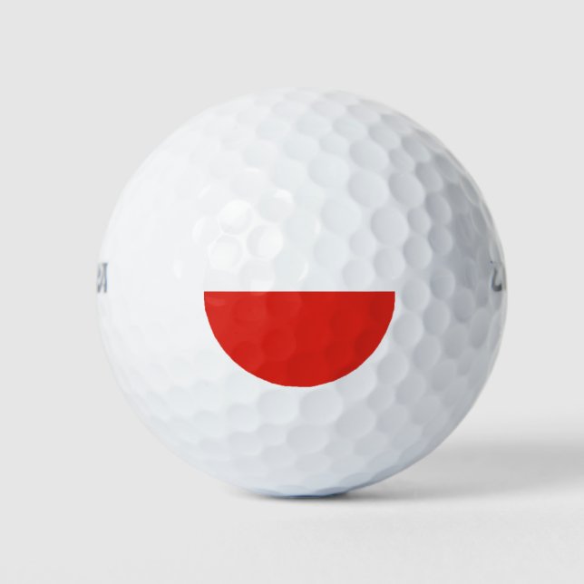 Poland flag golf balls (Front)