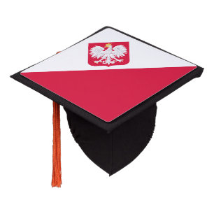 Poland Flag Graduation Cap Topper