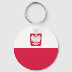 Poland Flag Keychain