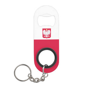 Poland Flag Keychain Bottle Opener
