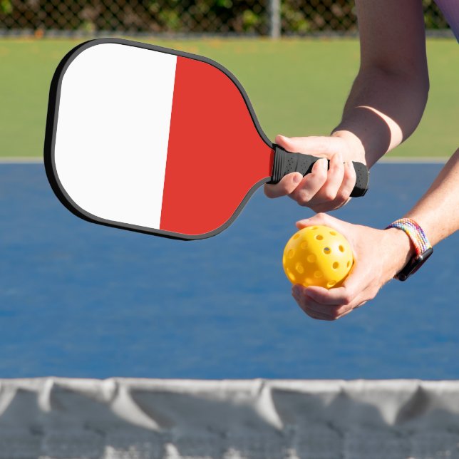 Poland flag pickleball paddle (Insitu)
