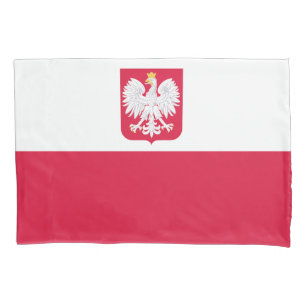 Poland Flag Pillowcase