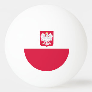 Poland Flag Ping Pong Ball