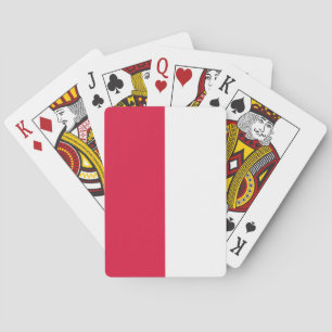 Poland Flag Playing Cards