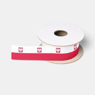 Poland Flag Satin Ribbon