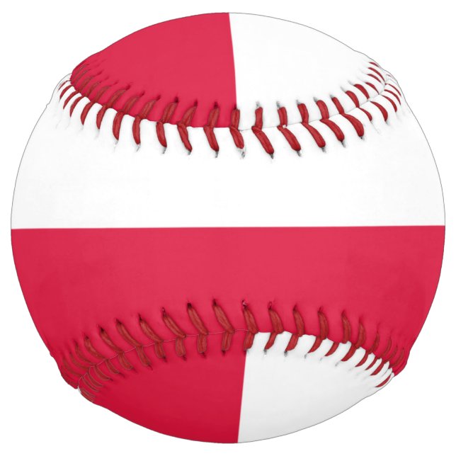Poland Flag Softball (Front)