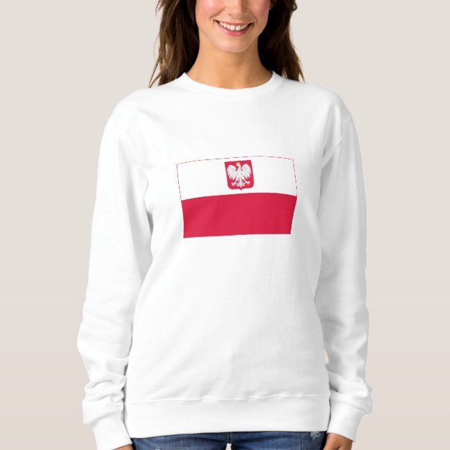 Poland Flag Sweatshirt (Front)