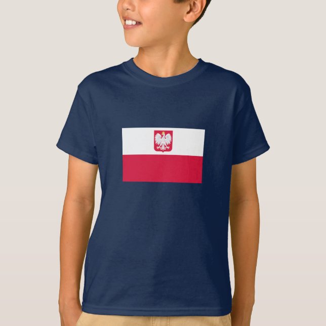 Poland Flag T-Shirt (Front)
