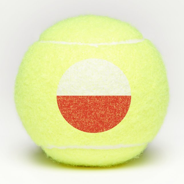 Poland flag tennis balls (Front)