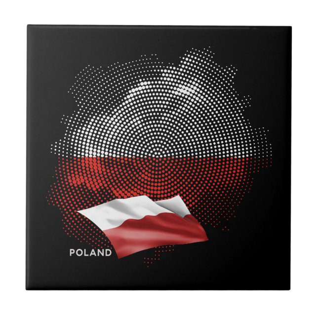 Poland flag tile (Front)