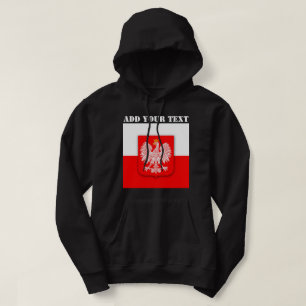 Poland Flag World Cup 2022 Football Soccer Hoodie
