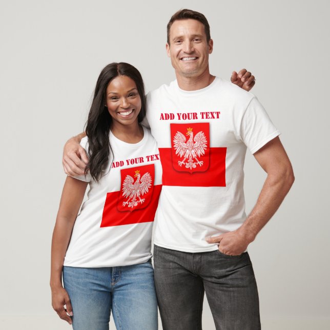 Poland Flag World Cup 2022 Football Soccer Polish  T-Shirt (Unisex)