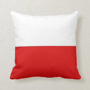 Poland Flag x Flag Pillow