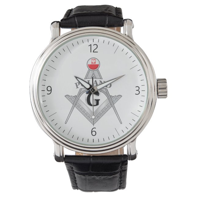 Poland freemasonry sign watch (Front)