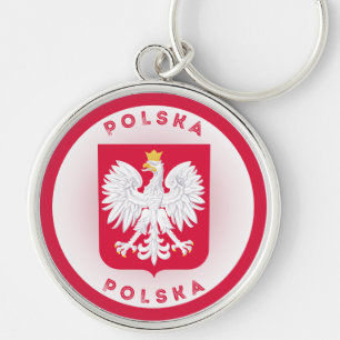 Poland Heritage Emblem Keychain