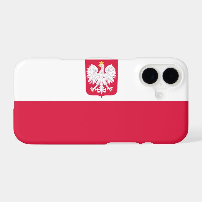 Poland iPhone Case (Back Horizontal)