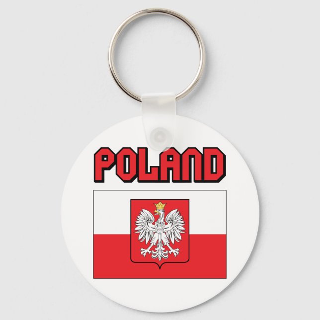 Poland Keychain (Front)