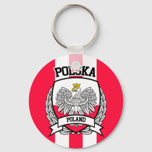 Poland Keychain