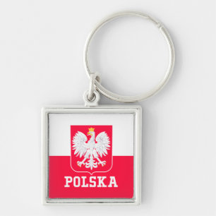 Poland Keychain