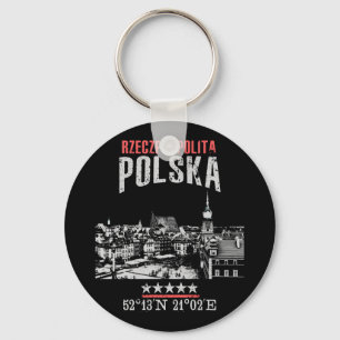 Poland Keychain