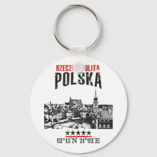 Poland Keychain