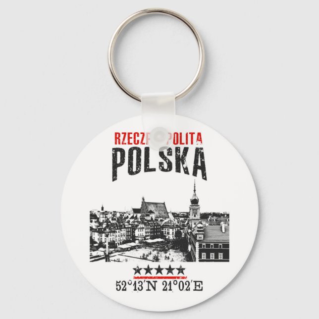 Poland Keychain (Front)