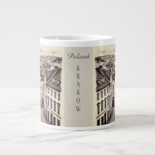 Poland, Krakow,Old City View is Beautiful Large Coffee Mug