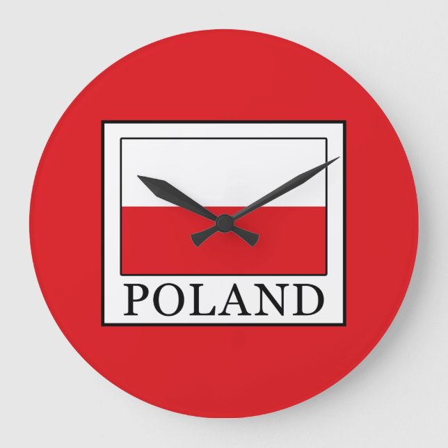 Poland Large Clock (Front)