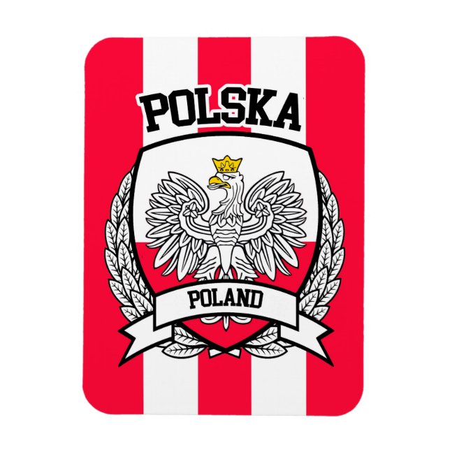 Poland Magnet (Vertical)