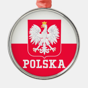 Poland Metal Ornament