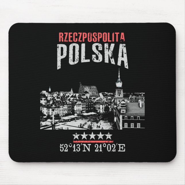 Poland Mouse Pad (Front)
