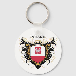 Poland [personalize] keychain