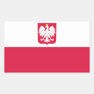 Poland/Pole/Polish Flag Sticker