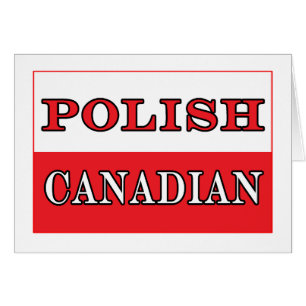 Poland Polish Canadian Flag