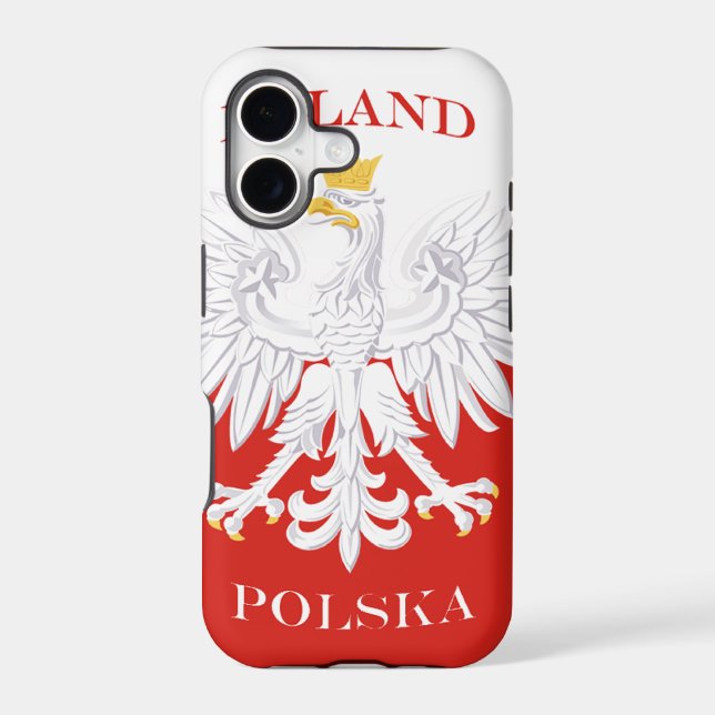 Poland Polish Flag iPhone 5 Case-Mate ID™ (Back)