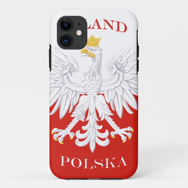 Poland Polish Flag iPhone 5 Case-Mate ID™ Case (Back)