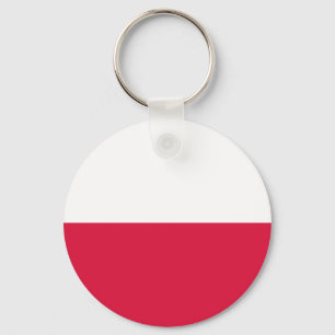 Poland (Polish) Flag Keychain