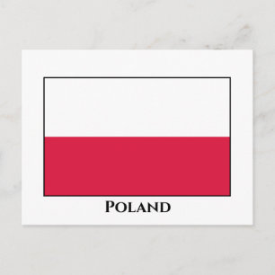 Poland (Polish) Flag Postcard