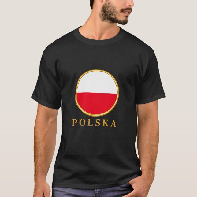 Poland - Polish Flag T-Shirt (Front)