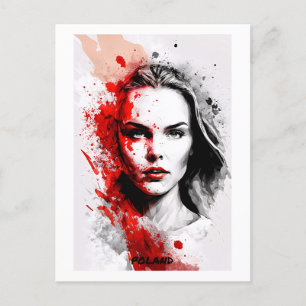 Poland Postcard - Portrait - World of Women