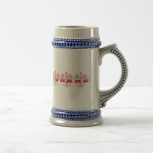Poland Red Eagles Beer Stein