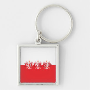 Poland Red Eagles Keychain
