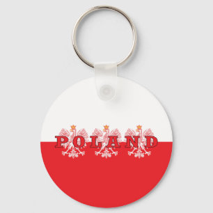 Poland Red Eagles Keychain